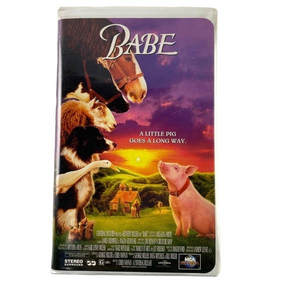 MCA Other - VHS Babe - A little pig goes a long way movie video